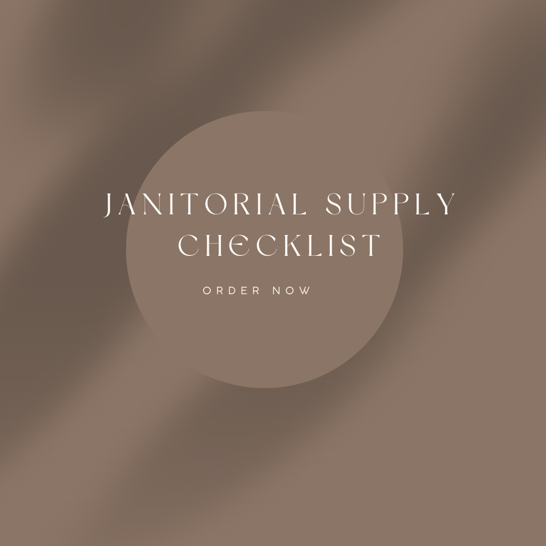 Janitorial Supplies Checklist Venders List Included Tropical   BrownWhiteNewArrivalsInstagramPost 7 